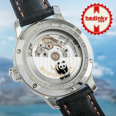 MeisterSinger Automatic ED-EARTH Planet Earth Limited Edition 500pcs