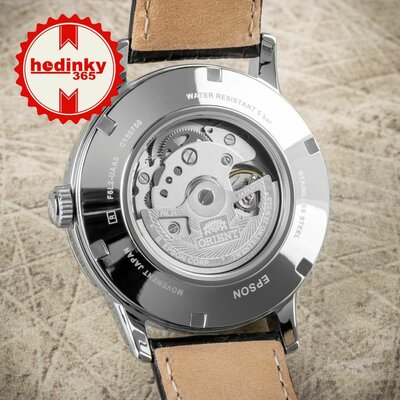 Orient Classic Sun and Moon Open Heart Automatic RA-AS0011S30B