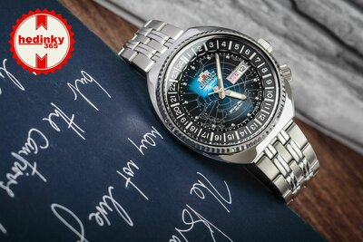 Orient Revival World Map Automatic RA-AA0E03L39B