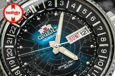 Orient Revival World Map Automatic RA-AA0E03L39B