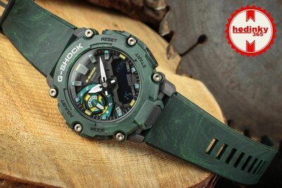 Casio G-Shock Original GA-2200MFR-3AER Mystic Forest Series Carbon Core Guard