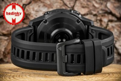 Garmin Fenix 7 Sapphire Solar Black DLC Titanium / Black Band