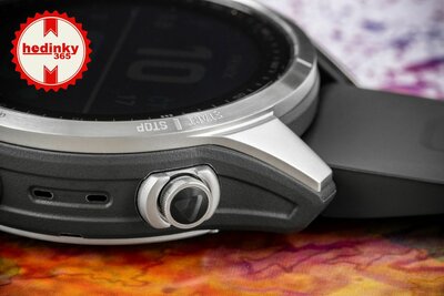 Garmin Fenix 7S Silver / Graphite Band