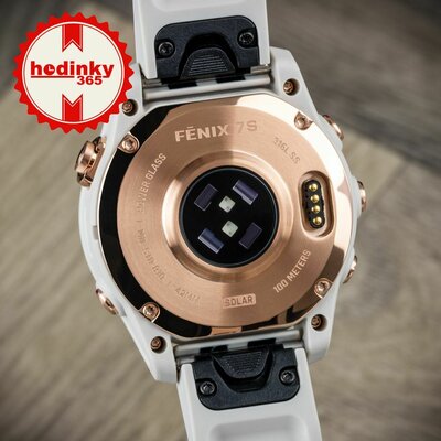 Garmin Fenix 7S Solar Rose Gold / Light Sand Band