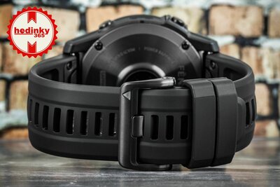 Garmin Fenix 7X Sapphire Solar Black DLC Titanium / Black Band