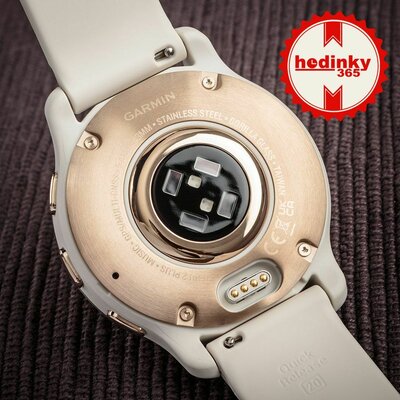 Garmin Venu 2 Plus Cream Gold / White Band