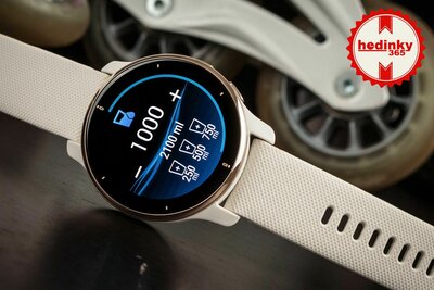 Garmin Venu 2 Plus Cream Gold / White Band