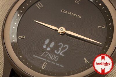 Garmin Vívomove Sport Peach Gold / Cocoa Band