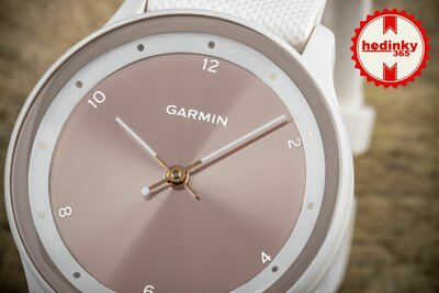 Garmin Vívomove Sport Peach Gold/Ivory Band