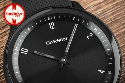 Garmin Vívomove Sport Slate/Black Band | Hodinky-365.com