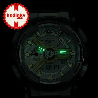 Casio G-Shock Original With-Series GMA-S110GS-8AER Skeleton Grey