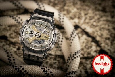Casio G-Shock Original With-Series GMA-S110GS-8AER Skeleton Grey