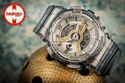 Casio G-Shock Original With-Series GMA-S110GS-8AER Skeleton Grey