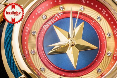 Invicta Marvel Quartz 40mm 36952 Captain America Limited Edition