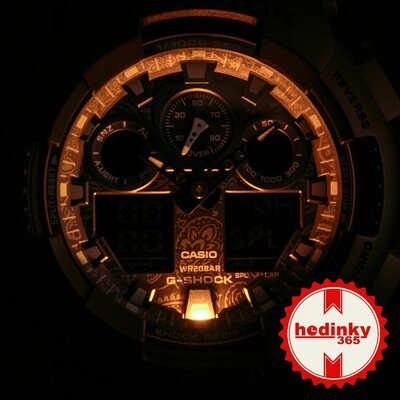 Casio G-Shock Original GA-100BP-1AER Blue Paisley Series