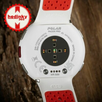 Polar Pacer Pro Snow White, Size S-L