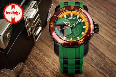 Invicta Star Wars Quartz 48mm 37209 Boba Fett Limited Edition 1977pcs