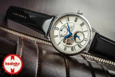 Orient Star Classic M45 F7 Moonphase Open Heart Automatic RE-AY0106S00B