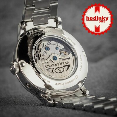 Orient Star Classic M45 F7 Moonphase Open Heart Automatic RE-AY0102S00B