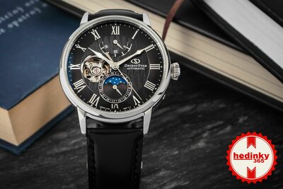 Orient Star Classic M45 F7 Moonphase Open Heart Automatic RE-AY0107N00B