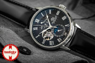 Orient Star Classic M45 F7 Moonphase Open Heart Automatic RE-AY0107N00B
