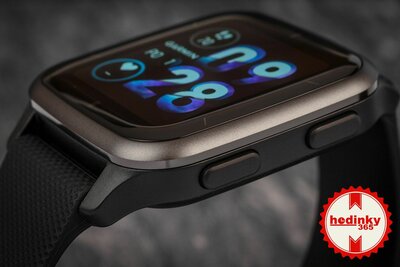 Garmin Venu Sq 2 Music, Slate / Black Band