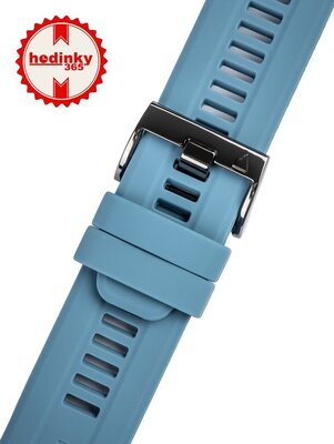 Silicone strap Ricardo 26mm (pro Garmin Fenix 8/7X/6X (51mm), Tactix aj.), Blue V1, QuickFit
