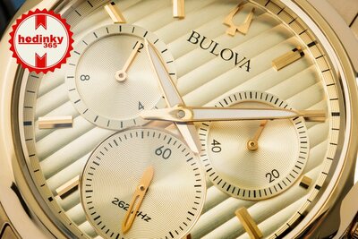 Bulova Curv Classic Quartz Chronoghraph 97A125