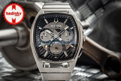 腕時計 Bulova Curv 96A257 QuartzChronograph Bulova 96A257 Curv Chronograph Mens Watch 42mm 3ATM Quartz New | eBay