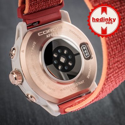 Coros Apex 2 Coral / Nylon Band