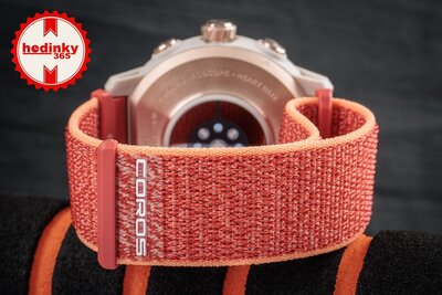 Coros Apex 2 Coral / Nylon Band