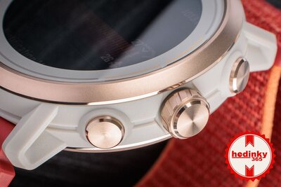 Coros Apex 2 Coral / Nylon Band