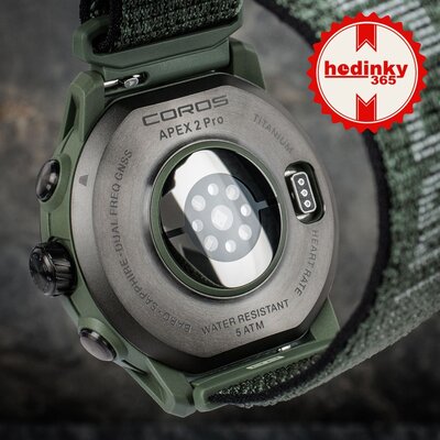 Coros Apex 2 Pro Green / Nylon Band
