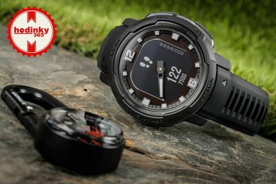 Garmin Instinct Crossover Solar Tactical Edition, Black