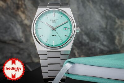 Tissot PRX Quartz T137.410.11.091.01 (in Tiffany Blue)