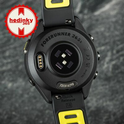 Garmin Forerunner 265S Black / Amp Yellow