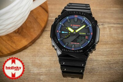 Casio G-Shock Original GA-2100RGB-1AER Virtual Rainbow Series