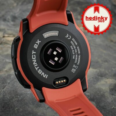 Garmin Instinct 2X Solar, Flame Red