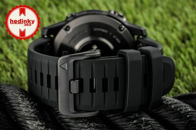 Garmin Epix Pro (Gen 2) Sapphire 47mm Gray DLC Titanium / Black Silicone Band