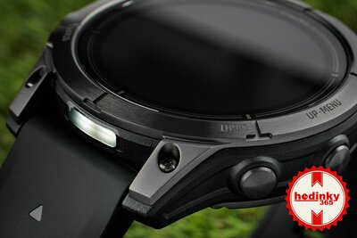 Garmin Epix Pro (Gen 2) Sapphire 47mm Gray DLC Titanium / Black Silicone Band