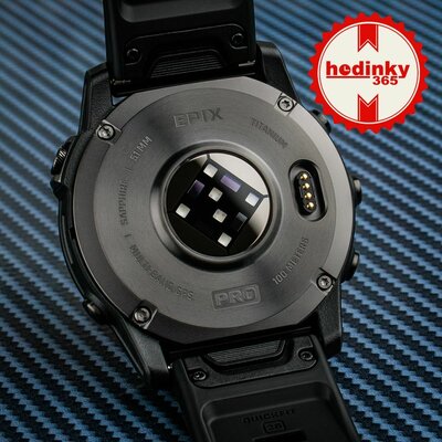 Garmin Epix Pro (Gen 2) Sapphire 51mm Gray DLC titanium / Black Silicone Band