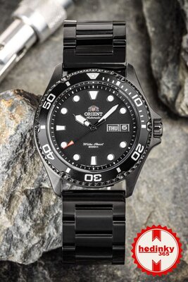 Steel bracelet Ricardo Siena, black