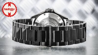 Steel bracelet Ricardo Siena, black
