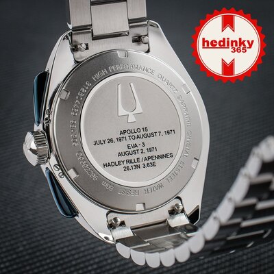 Bulova Lunar Pilot Quartz Chronograph 98K112 (+ spare strap)