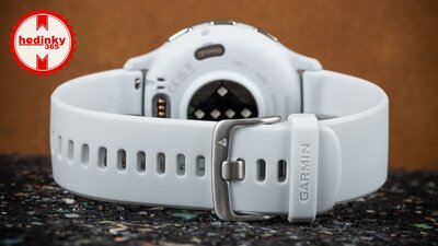 Garmin Venu 3 Silver / Whitestone, Silicone Band