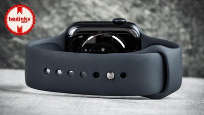 Apple Watch Series 9 GPS + Cellular 45mm Midnight Aluminium Case / Midnight Sport Band - M/L