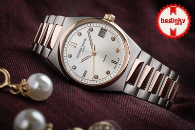 Frederique Constant Highlife Ladies Quartz FC-240VD2NH2B (+ spare strap)