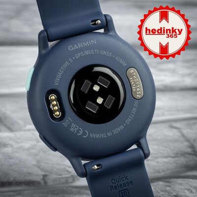 Garmin Vivoactive 5, Navy, Silicone Band