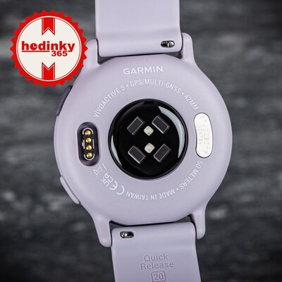 Garmin Vivoactive 5, Orchid, Silicone Band