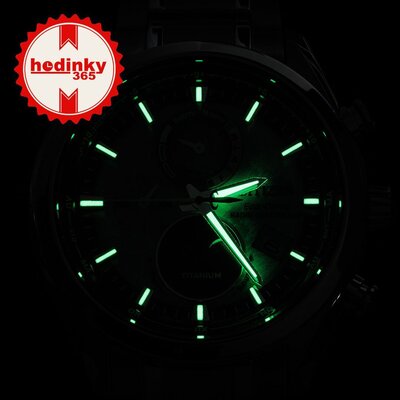 Citizen Sports Eco-Drive Radio Controlled Tsuki-yomi Moonphase Super Titanium BY1010-81H